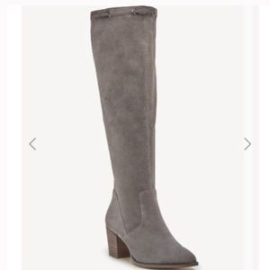 Sole Society Gray Suede Aresa Tassel Boots‎ Sz. 7.5